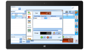 IRS POS System Payment Screen