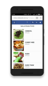 E-Menu Self Ordering System 2