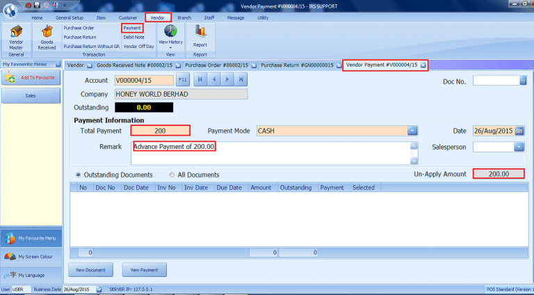 - IRS Software