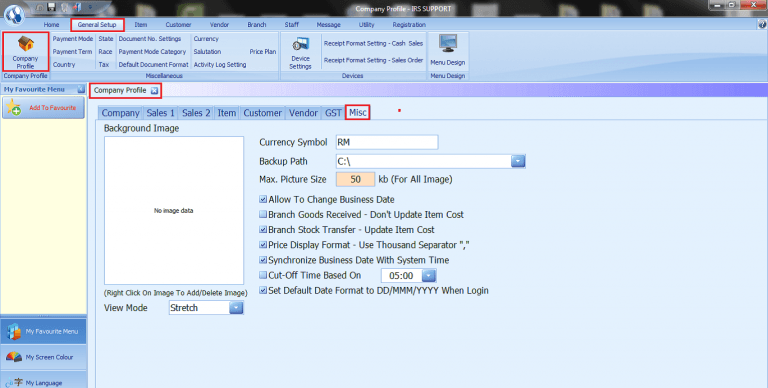 - IRS Software