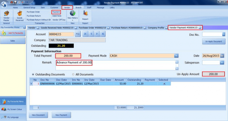 - IRS Software
