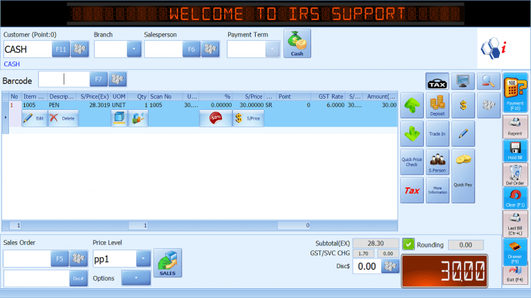 - IRS Software