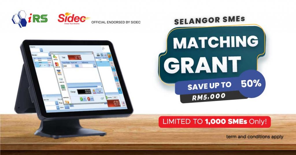 IRS POS System with Selangor SIDEC Matching Grant Worth RM5 Million