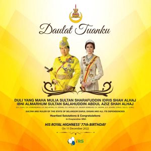 Sultan of Selangor Birthday 2022